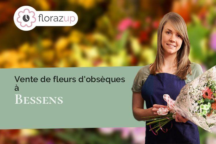 créations de fleurs pour un enterrement à Bessens (Tarn-et-Garonne/82170)