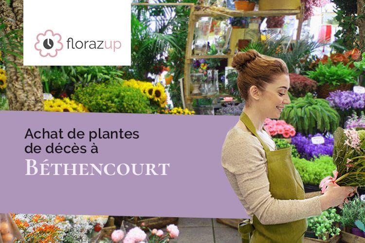 coeurs de fleurs pour une crémation à Béthencourt (Nord/59540)