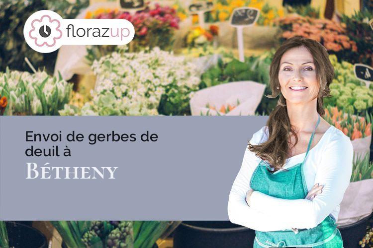 bouquets de fleurs pour une crémation à Bétheny (Marne/51450)