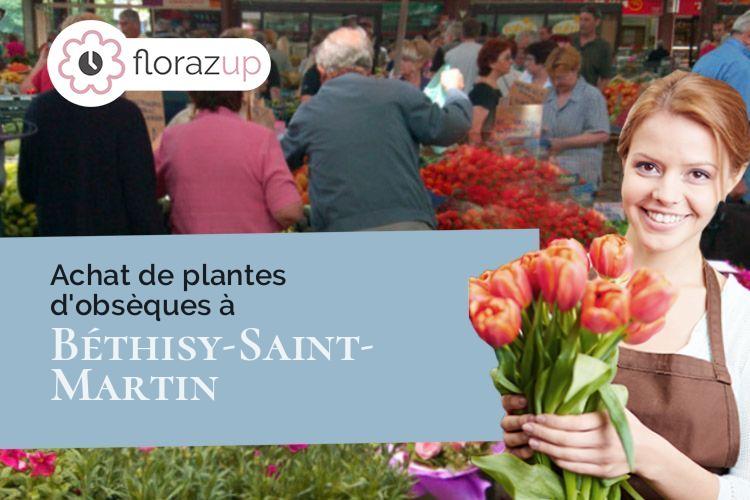 bouquets de fleurs pour des obsèques à Béthisy-Saint-Martin (Oise/60320)