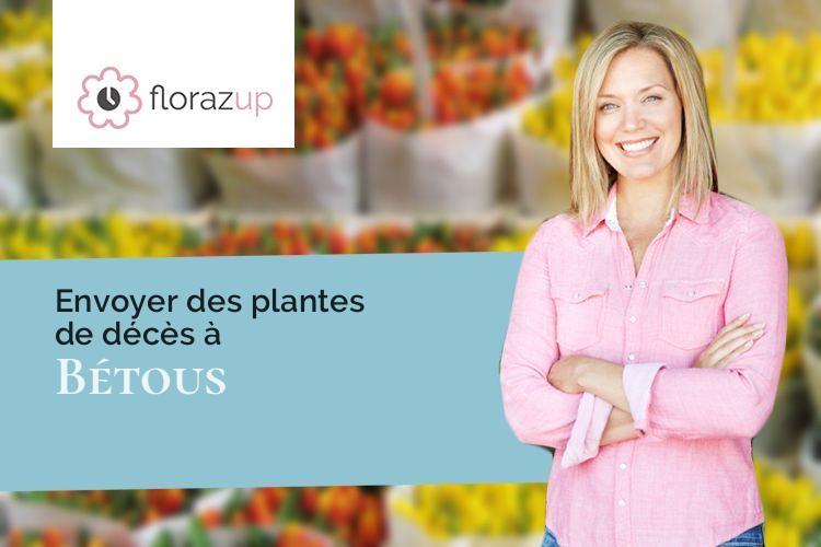 créations florales pour un deuil à Bétous (Gers/32110)
