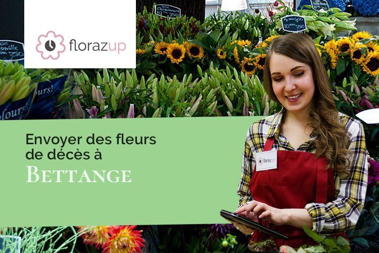 créations de fleurs pour des obsèques à Bettange (Moselle/57220)