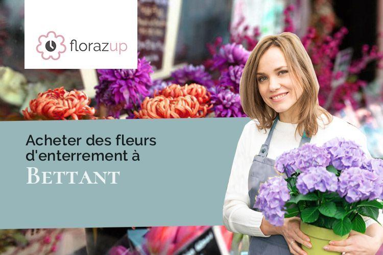 créations florales pour des obsèques à Bettant (Ain/01500)