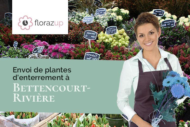 compositions florales pour un décès à Bettencourt-Rivière (Somme/80270)