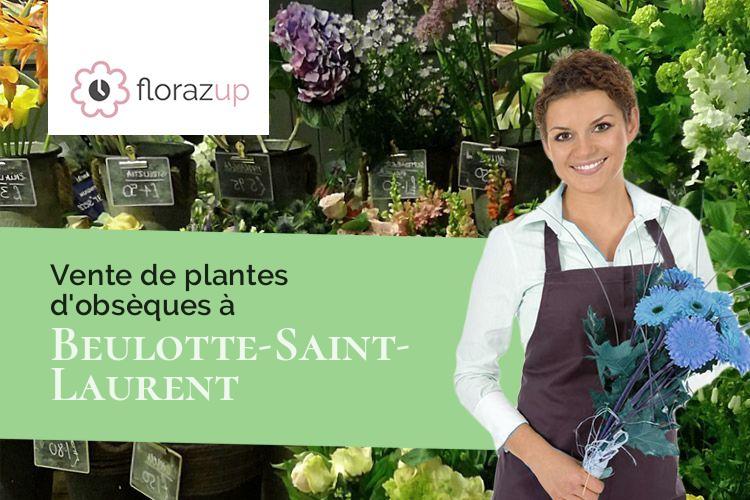compositions florales pour un enterrement à Beulotte-Saint-Laurent (Haute-Saône/70310)