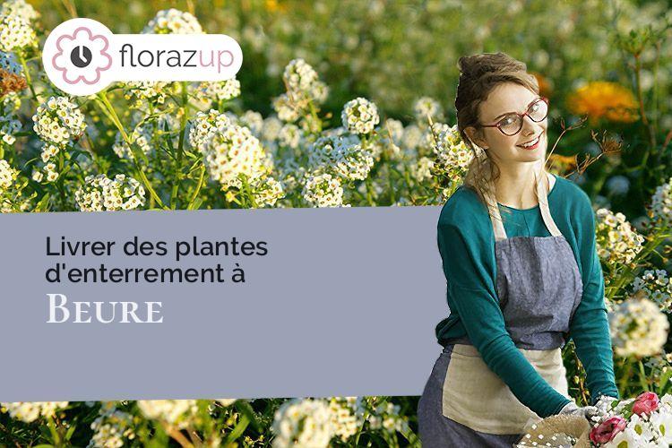 créations florales pour une crémation à Beure (Doubs/25720)