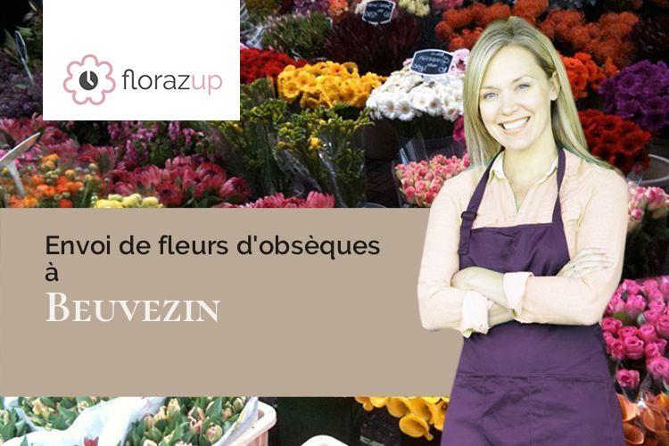 compositions florales pour un deuil à Beuvezin (Meurthe-et-Moselle/54115)