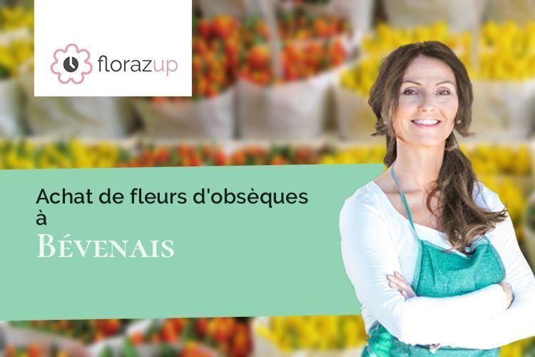 bouquets de fleurs pour un décès à Bévenais (Isère/38690)