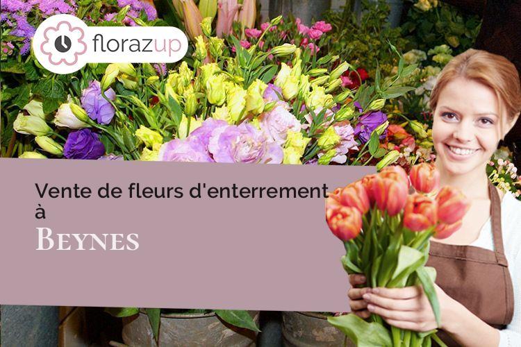 compositions de fleurs pour une crémation à Beynes (Yvelines/78650)