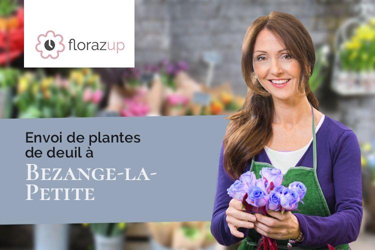 coupes de fleurs pour un enterrement à Bezange-la-Petite (Moselle/57630)