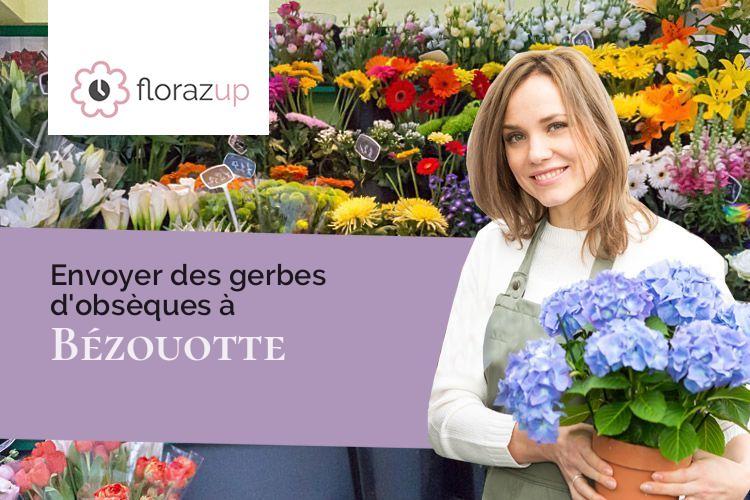 coeurs de fleurs pour une crémation à Bézouotte (Côte-d'Or/21310)
