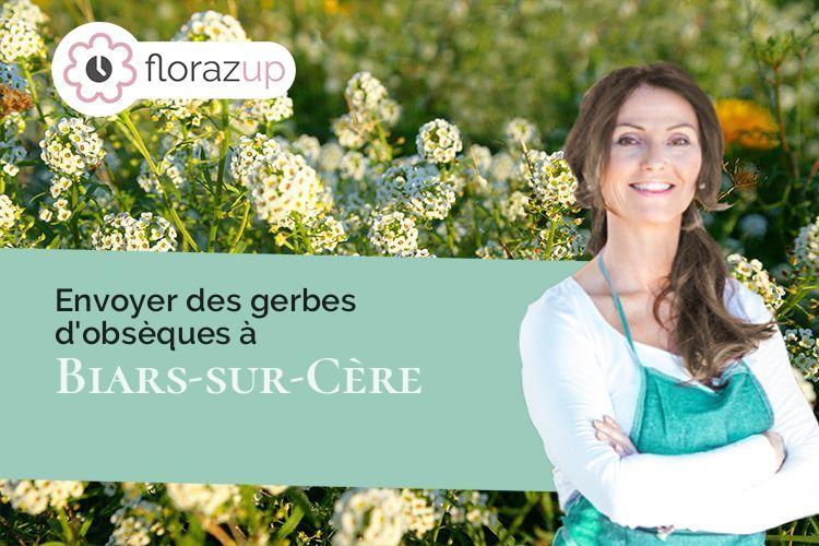 compositions florales pour une crémation à Biars-sur-Cère (Lot/46130)