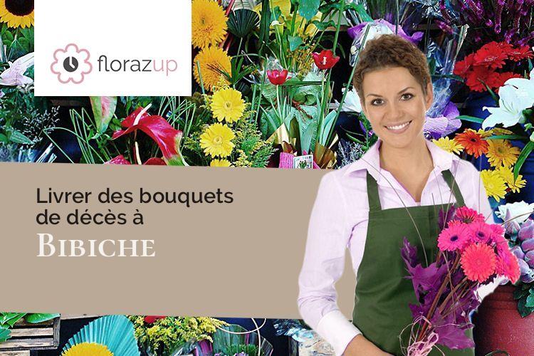 couronnes de fleurs pour une crémation à Bibiche (Moselle/57320)