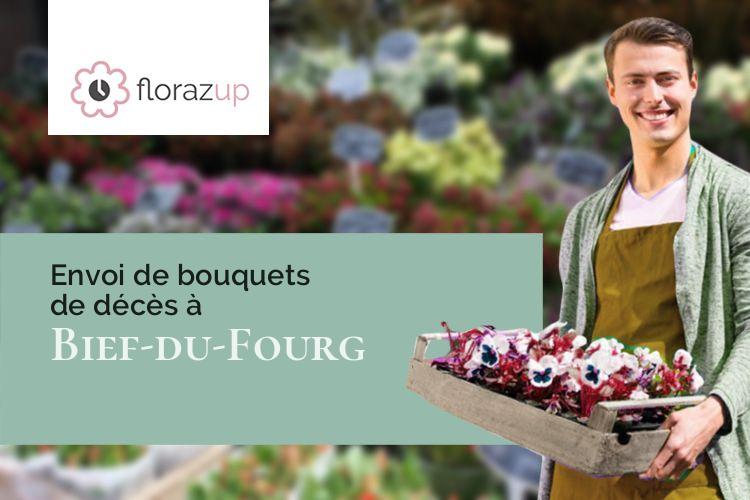 créations de fleurs pour des obsèques à Bief-du-Fourg (Jura/39250)