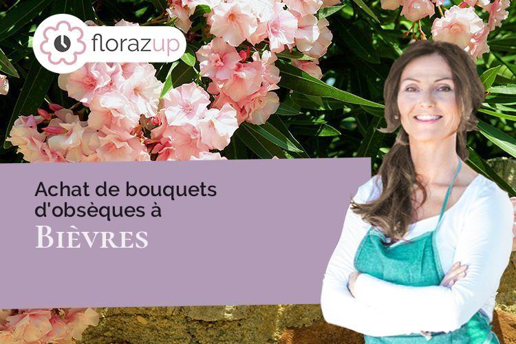 gerbes de fleurs pour une crémation à Bièvres (Essonne/91570)