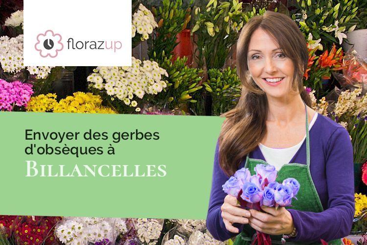 gerbes de fleurs pour des obsèques à Billancelles (Eure-et-Loir/28190)