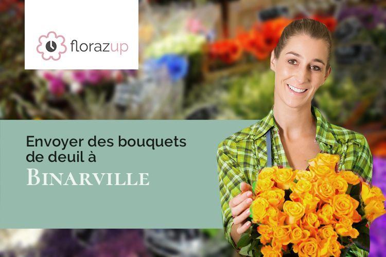 fleurs deuil pour des funérailles à Binarville (Marne/51800)