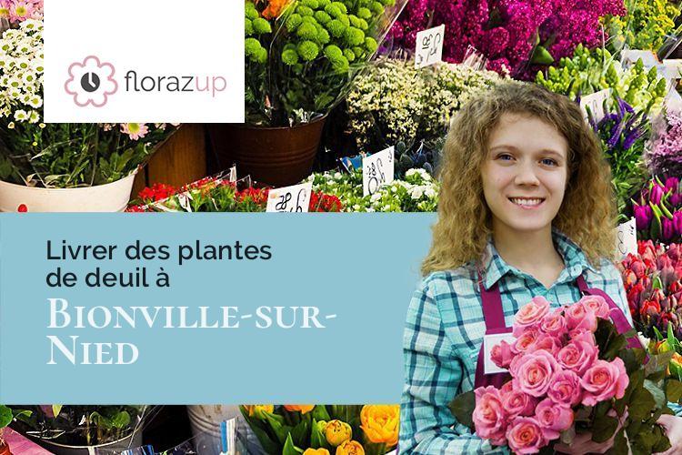 bouquets de fleurs pour un enterrement à Bionville-sur-Nied (Moselle/57220)