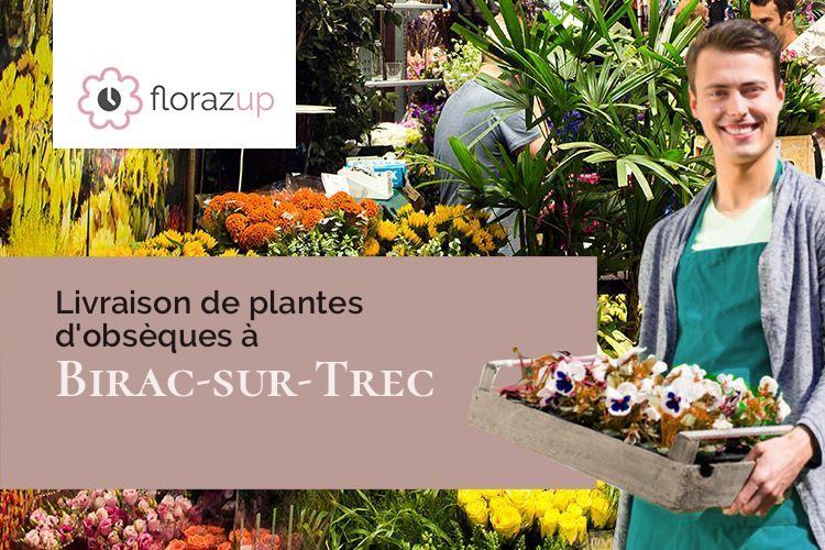 coupes de fleurs pour des funérailles à Birac-sur-Trec (Lot-et-Garonne/47200)