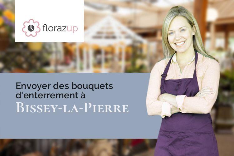 compositions florales pour un deuil à Bissey-la-Pierre (Côte-d'Or/21330)