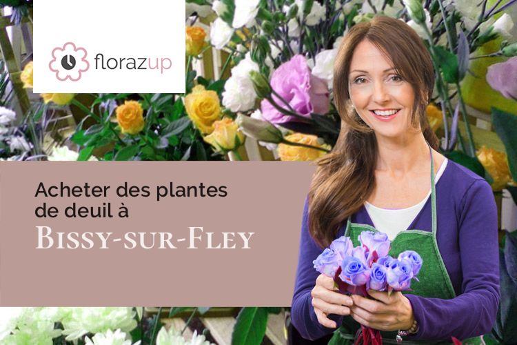 coupes de fleurs pour un deuil à Bissy-sur-Fley (Saône-et-Loire/71460)