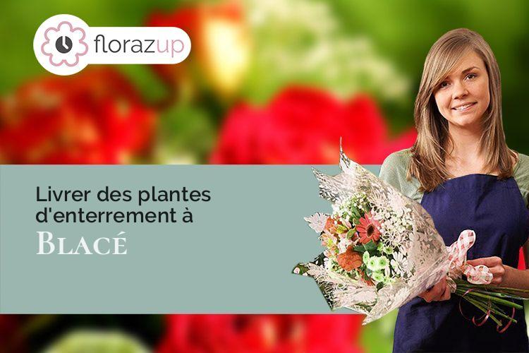 compositions de fleurs pour une crémation à Blacé (Rhône/69460)