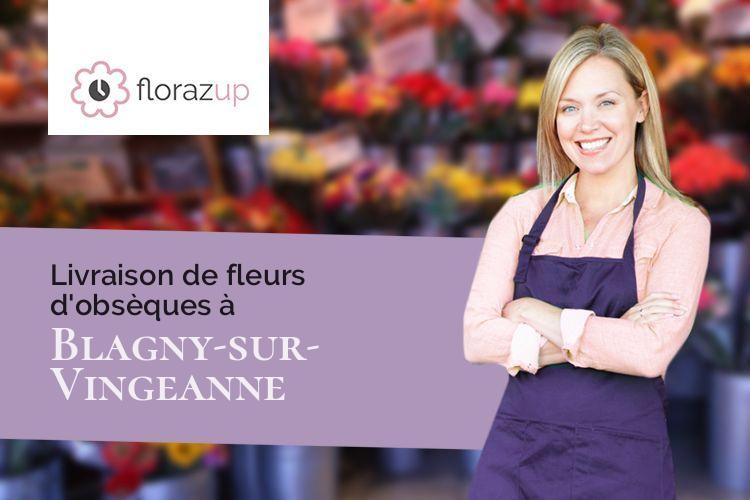 bouquets de fleurs pour des obsèques à Blagny-sur-Vingeanne (Côte-d'Or/21310)