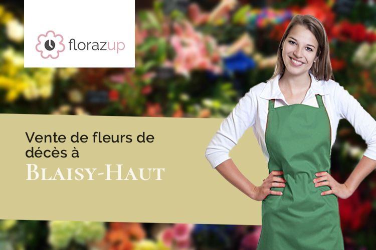 créations florales pour une crémation à Blaisy-Haut (Côte-d'Or/21540)
