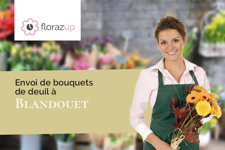 gerbes de fleurs pour une crémation à Blandouet (Mayenne/53270)