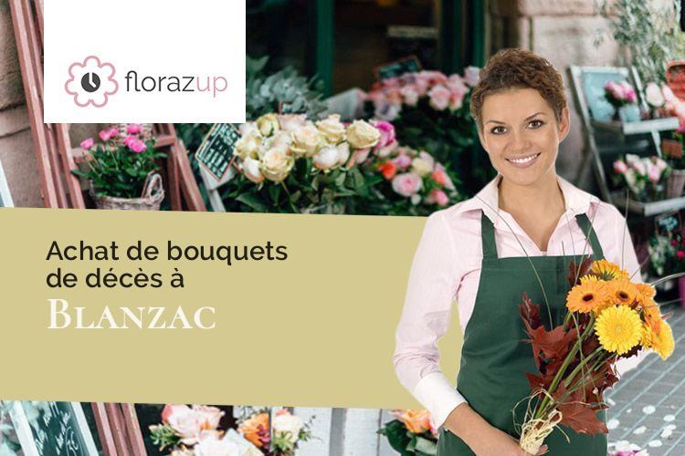 coupes de fleurs pour une crémation à Blanzac (Haute-Loire/43350)