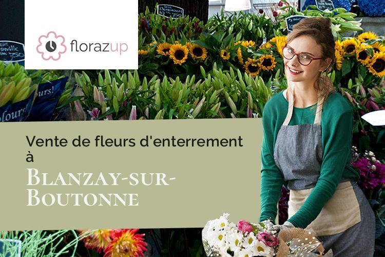 créations de fleurs pour un décès à Blanzay-sur-Boutonne (Charente-Maritime/17470)