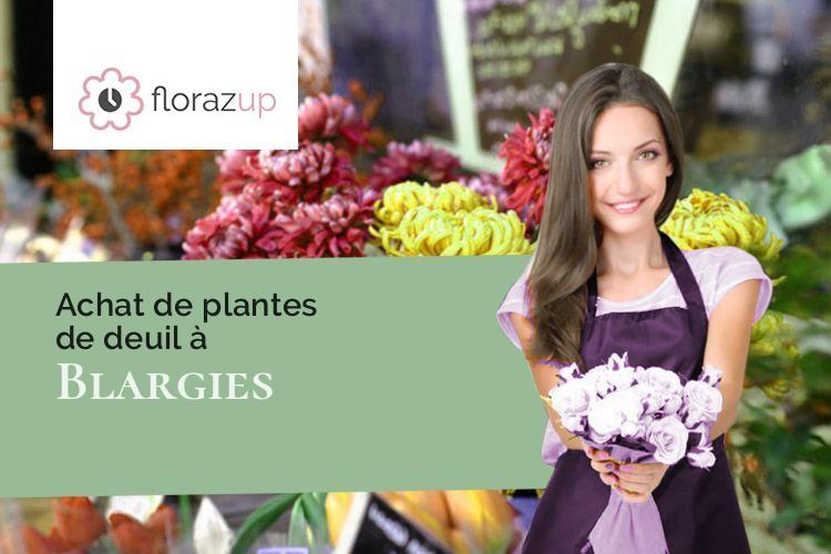 compositions florales pour un décès à Blargies (Oise/60220)