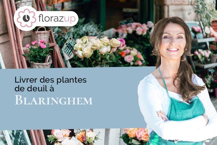 fleurs deuil pour un deuil à Blaringhem (Nord/59173)