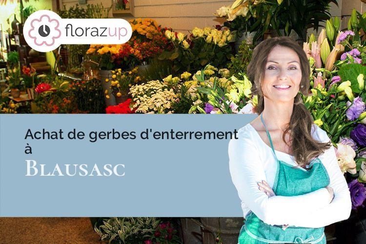 créations de fleurs pour un décès à Blausasc (Alpes-Maritimes/06440)