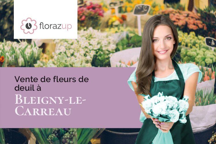 compositions de fleurs pour un deuil à Bleigny-le-Carreau (Yonne/89230)