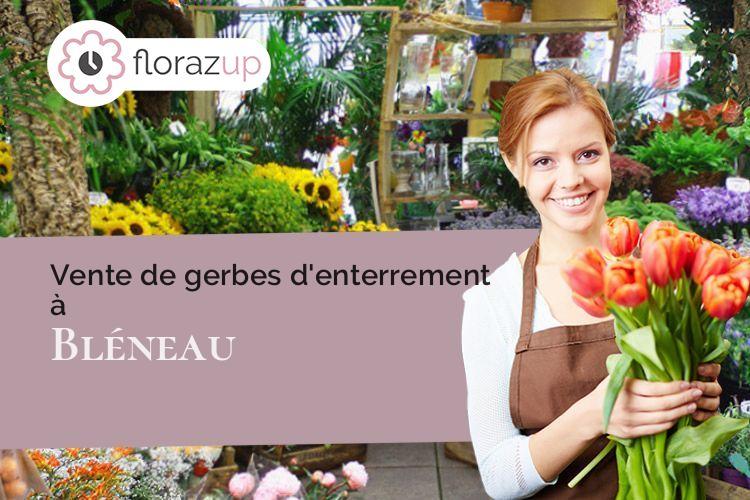 créations florales pour des funérailles à Bléneau (Yonne/89220)