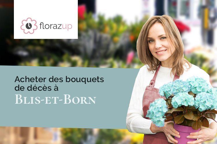 gerbes de fleurs pour un deuil à Blis-et-Born (Dordogne/24330)