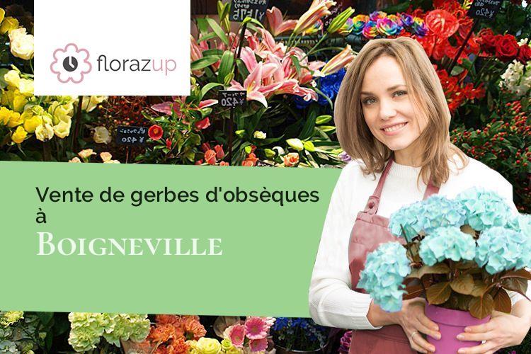 compositions florales pour un enterrement à Boigneville (Essonne/91720)