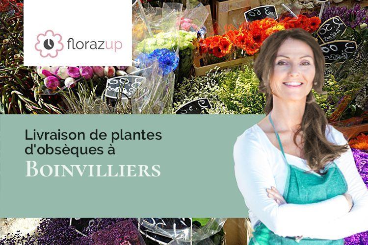créations florales pour un décès à Boinvilliers (Yvelines/78200)