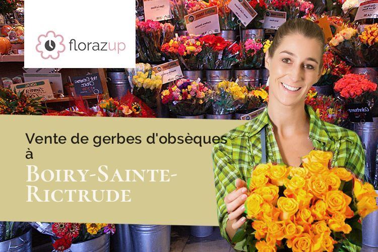 coupes de fleurs pour un deuil à Boiry-Sainte-Rictrude (Pas-de-Calais/62175)