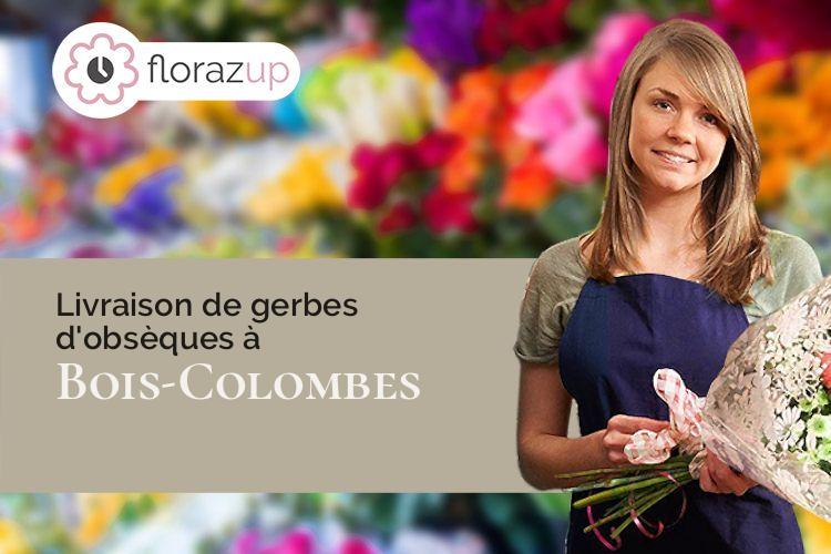 compositions florales pour des obsèques à Bois-Colombes (Hauts-de-Seine/92270)