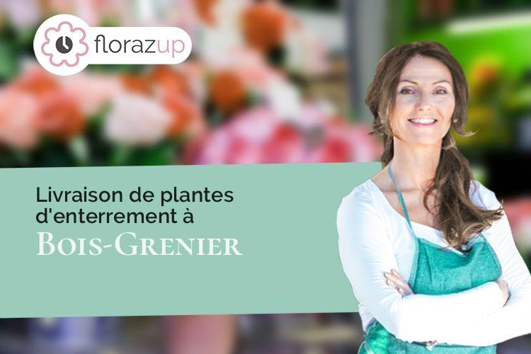 compositions florales pour des funérailles à Bois-Grenier (Nord/59280)