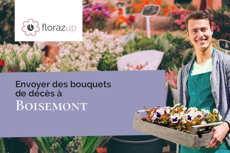 compositions florales pour un deuil à Boisemont (Eure/27150)
