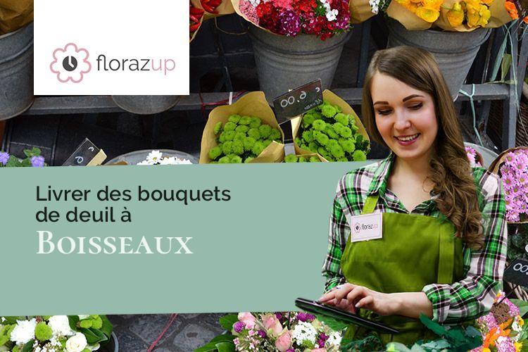 compositions de fleurs pour une crémation à Boisseaux (Loiret/45480)