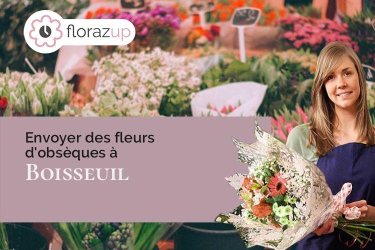 couronnes florales pour un enterrement à Boisseuil (Haute-Vienne/87220)