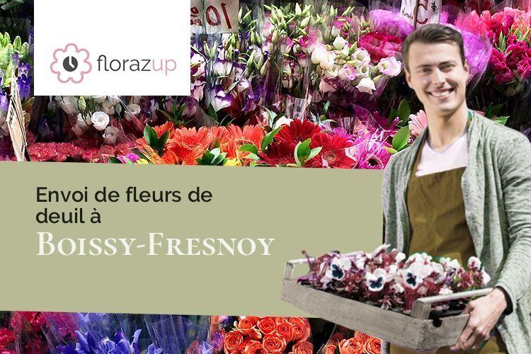 bouquets de fleurs pour un enterrement à Boissy-Fresnoy (Oise/60440)