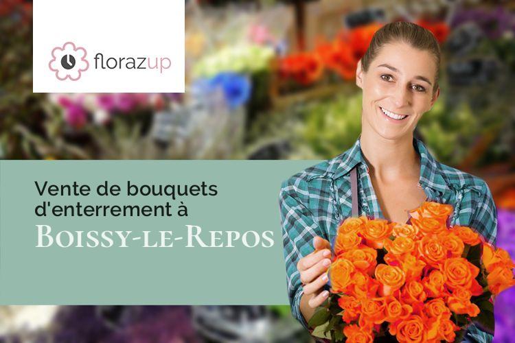 compositions de fleurs pour un décès à Boissy-le-Repos (Marne/51210)