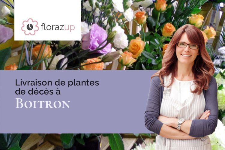 créations de fleurs pour un décès à Boitron (Orne/61500)