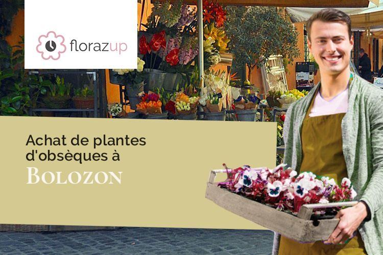 couronnes florales pour une crémation à Bolozon (Ain/01450)