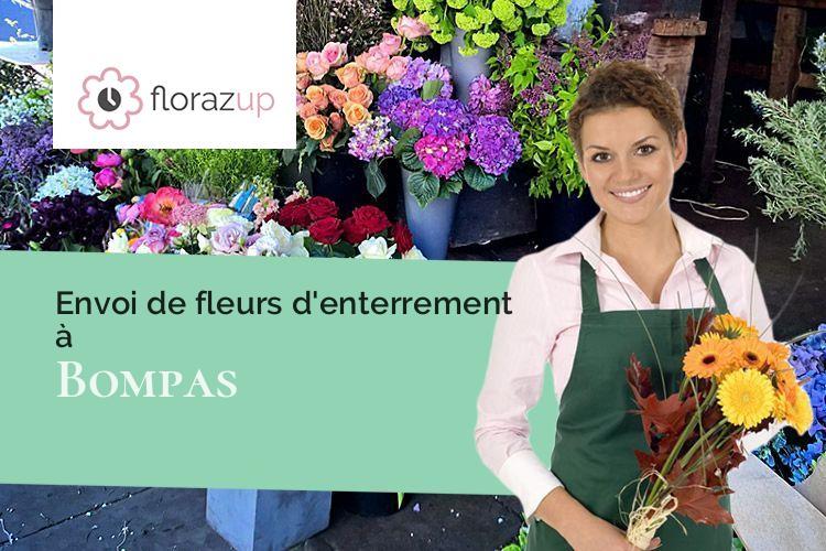 couronnes florales pour des obsèques à Bompas (Ariège/09400)